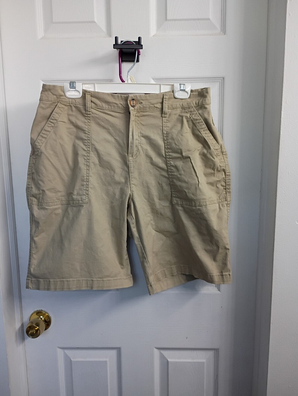 Style & Co. Khaki Front Womens Shorts